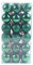 Christmas Balls Ornaments for Xmas Tree Decor, 36Pc 40mm Luxury Shatterproof Christmas Baubles Tree Decorations, Small Hanging Ball Baubles Craft Gifts for Wedding Party Decor (Green, 36PC/4CM)
