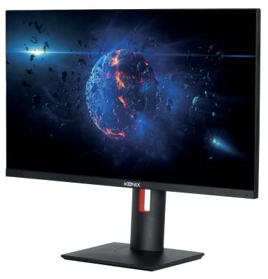 Konix Mythics Écran Gaming Thanatos 4K 28 PC, PS4, PS5, Switch, Xbox - Résolution UHD 2 160 px - Fréquence 144 Hz - 1 ms - HDMI 2.1 + 2.0 - Dalle IPS