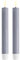 Deluxe Homeart Flammenlose LED-Stabkerze für den Innenbereich, 2er-Set – mit echter Flame™-Technologie – batteriebetriebene Kerzen (15 cm, staubblau)