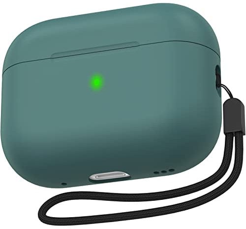 NIUTRENDZ Airpods Pro 2 Hülle 2022 Silikon Case [Apple Watch & MagSafe Laden] Schutzhüllen mit Lanyard & Karabiner Kompatible mit Apple AirPods Pro 2nd Generation