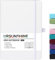Graph Grid Paper Notebook/Journal – Klassisches Tagebuch/Notizbuch mit Band-Trennwand, Hardcover mit dickem Papier, 13,5 x 21 cm, gebunden, + Stifthalter + Innentasche, Weiß