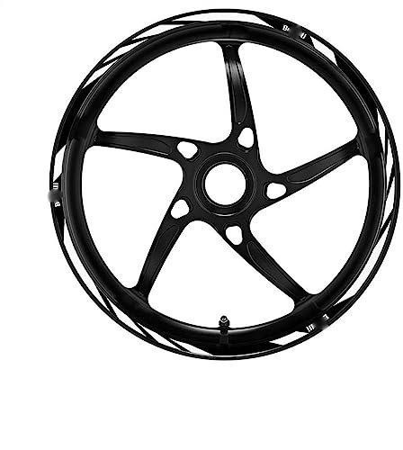 NINOMA Motorrad Reflektierende Rad Styling Felgen Dekoration Aufkleber Für Benelli TNT300 600 BN600/302r Stels600 Keeway RK6 Trk502 (Color : 6)