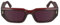 Calvin Klein Unisex Sunglasses Ck24500s, Burgundy, Einheitsgröße