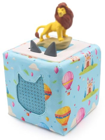für Toniebox Bezug, Schutzhülle Case Schutzfolie,Schutzcover Bezug for Toniebox Speaker Hülle Bezug Toniebox Starter Zubehör Schutzhüllen (Ballon)