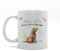 Image Industry Love and a Labrador Chocolate Ceramic Mug - Dog Lovers - Drinking Mug - Dog Mug