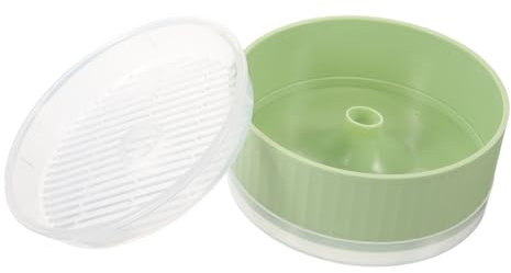 Kisangel Kasten Pflanzkasten Für Katzengras Katzengrasbox Praktischer Pflanzkübel Für Katzengras Grasbox Für Katzen Im Kindergarten Keimschale Für Microgreens Erdloser Plastik Haarball Glas