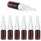 simarro Lot de 7 vaporisateurs nasaux rechargeables en plastique - 10 ml - Brun
