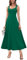 Husmeu Summer Dresses for Women Wedding Guest Dresses Elegant Long Sweetheart Neckline Sleeveless Cocktail Dress Green XL