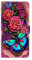 TUUNKMUY Handyhülle für Nokia 3.4/5.4 Stylische Leder Hülle Klappbar Klapphülle mit Kartenfach Handytasche Book Handy Schutzhülle Tasche Wallet Flip Case für Nokia 3.4/5.4,Schmetterling