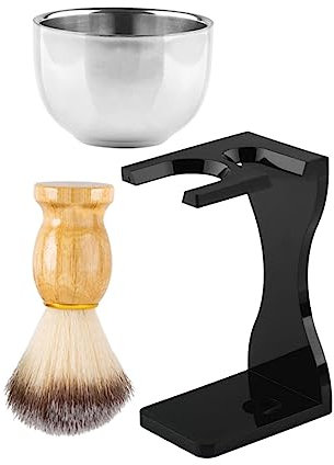 BELLIFFY 1 Satz Rasierset Rasierapparat für Männer Anzüge für Männer Herren-Pflegeset für Manscaping persönlich Rasierpinselständer razor rasiere Rasierbecher Rasierpinselset Edelstahl