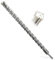 METOTY SDS Plus Bohrer 25mm×460mm，Steinbohrer,Hammerbohrer,Betonbohrer,Für Stein,Beton,Naturstein,Ziegelmauer