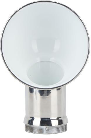UDHBJEBQ Boat Cowl Vent Practical Stainless Steel for Cowl Vent Waterproof for Grade for White Epoxy Paint Round Opening