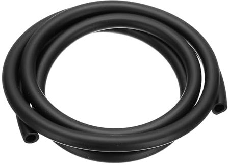 YELARXI Fuel Line Hose Tube, Petrol Fuel Gas Line Pipe Hose Tubing, 1/4 ID 3.3 ft Fit for Small Engine String Trimmer Chainsaw Blower Lawn Mower and Other Power Tools (Black)