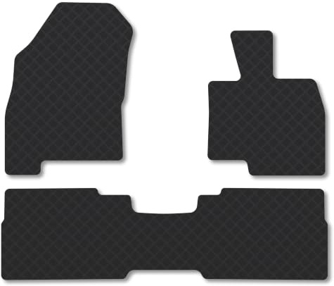 Jaecoo 7 (2024+) [Plug-in Hybrid] 3mm Rubber Car Mats | Tailored Fit Durable Floor Mats Full Coverage Protection Waterproof Accessories Easy Clean Anti Slip Made in the UK