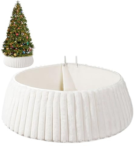 Weihnachtsbaum Kragen, Bohemian Weihnachtsbaum Schutzabdeckung, Urlaub Baum Rock, Für Innen Außenbereich Weihnachten Party Winter Deko, 72 X 58 X 23,5 cm