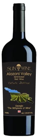 Alazani Valley rot Sun Wine