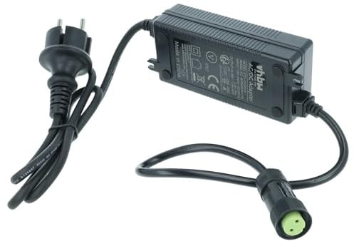 vhbw Ladegerät kompatibel mit Worx Landroid WG790E | WG791E, WG754E, WG757E, WG755E, WG790E.1, WG791E.1, WG758E (EU) Akku-Rasenmäher Roboter