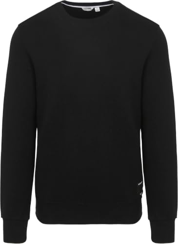 Björn Borg Centre Sweater Schwarz - Grösse L - Herren - Regular Fit - Baumwolle -