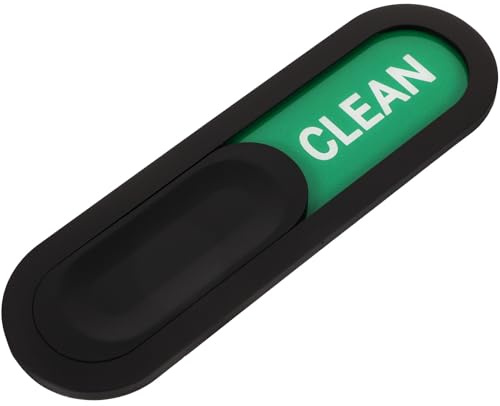 Hemobllo Geschirrspüler Magnet Sauber Schmutzig Zeichen aus Abs und Acryl mit Modernem Design zur Anzeige für Saubere oder Schmutzige Spülmaschine in Küche