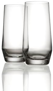 Schott Zwiesel Pure Glassware - Tall Tumblers - Highball Drinking Glasses - Set of 2-357ml