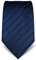 Vincenzo Boretti Herren Krawatte reine Seide Ton in Ton gestreift edel Männer-Design zum Hemd mit Anzug für Business Hochzeit 8 cm schmal/breit dunkelblau