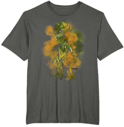 Marvel Groot Guardians of Galaxy 2 Smudge Graphic T-Shirt T-Shirt