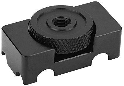 Kamerakabel-Verriegelungsclip, DSLR-Kamerakabel-Verriegelungsclip Klemmschutz Kabelklemme aus Aluminiumlegierung mit einer 1/4-Zoll-Rändelschraube