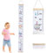 Kinder Messlatten Kinder Höhe Maßnahme Wachstumstabelle Tragbare Nette Wandaufkleber Home Raumdekoration für Kleinkinder Babys(#4)