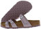 Birkenstock Mayari Bflor, Slide Unisex-Adulto, Nubuck Viola, 40 EU