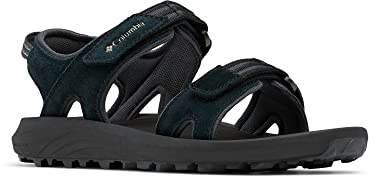 Columbia Trailstorm Hiker 2 Strap Trekkingsandalen für Damen, Schwarz (Black x Light Cloud), 42 EU