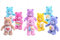 Care Bears Glücksbärchis Sammelfigur Flock ca. 7 cm Figur Set 8 Stück, Mehrfarbig
