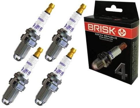 Brisk Extra DR15TC 1329 Zündkerzen, Stückzahl:4 Stück