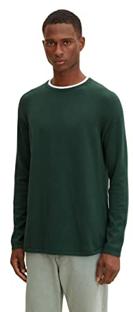 TOM TAILOR Denim Herren Basic Strickpullover