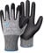 KAYGO 2 Paar Arbeitshandschuhe Schnittfest Level C, KG21N, Nitril Beschichtet Rutschfester Griff, Waschbar, EN388 4X42C Schnittschutz Handschuhe für Schneiden, Lager, Bau, Auto (Grau, M, Gr 8)