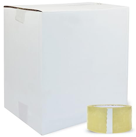 versando 36x Packband transparent 66m Klebeband zum Verpacken von Paketen + Kartons - starke Klebekraft 36 Rollen (1 Karton)