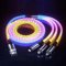 AYI RGB 3 in 1 Multi Connettori Cavo di ricarica Micro USB/USB Tipo C PD Cavo di ricarica rapida Visibile RGB Cambiamento di corrente compatibile con tutti i tipi di telefoni cellulari e altri