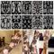 XMASIR 10 Sheets Temporary Tattoo Stencils 20 Pcs Arm Hand Tattoos Template Indian Arabian Glitter Airbrush Tattoo Stickers for Paint DIY