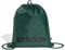adidas Unisex LINEAR Gymsack, Collegiate Green/White, One Size
