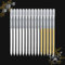 SMOOTHERPRO Weißgold Silber Gelstift Set | Highlight Gel Tintenstift | 0,6 mm Fine Art Liner Zeichenstift | für Schwarzes Dunkles Papier Zeichnen Skizzieren (GWS06-18) | 18 Stück