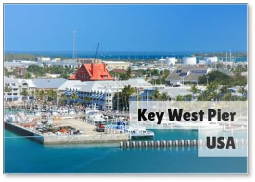 Key West Pier, Kühlschrankmagnet