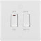 BG 83112 White Moulded 20A Double Pole Immersion Heater Switch - LED Indicator