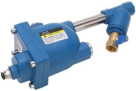 TIKATARER Air Compressor Drain Valve, Air Compressor Automatic Drainer Mass Auto Drain Valve Compressor Auto Drain Aluminum Alloy Pneumatic Drainage Valve