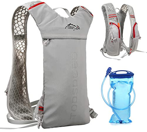 Lixada Lightweight Hydration Backpack 5L Running Backpack Hydration Backpack Waterproof and Breathable Large Capacity Outdoor Riding Backpack Lightweight for Running