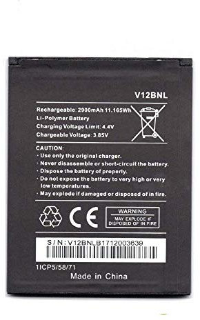 Batteria Wiko 2900mAh per Wiko View V12BNL