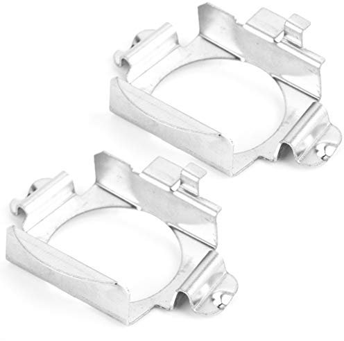 h4 led adaprH7 Adapter,Paar H7 LED Scheinwerferlampen Adapterhalter für Silver