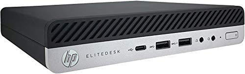 HP EliteDesk 800 G5 Mini - 9th Gen Intel Core i5-9500T 6-Core up to 3.70 GHz, 16GB DDR4 Memory, 256GB NVMe SSD, WiFi-6, Bluetooth 5.0, Intel UHD Graphics 630, windows 11 Pro (Renewed)
