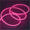 XUNATA 5m Neon LED Streifen Rosa, 220V 2835 120leds/m IP65 Wasserdichte, Diffusion Flex LED Schlauch für Heim DIY Festival Dekoration