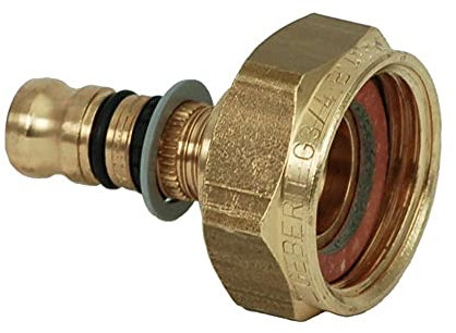 Geberit Mepla Übergang mit Überwurfmutter (Rotguss) 26 mm - 1 1/2