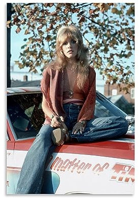 UMCHU Stevie Nicks 70s Poster Dekorative Malerei Leinwand Wandkunst Wohnzimmer Poster Schlafzimmer Malerei,Wandkunst Bilddruck Moderne Familienzimmer Dekor 08x12inch(20x30cm)