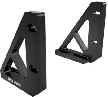 Trak Racer Direktmontage für Fanatec DD1, DD2, CSL DD, DD Pro und Clubsport DD+. Robuste Radstandhalterung aus Karbonstahl mit Neigungseinstellung.